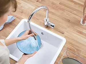 Смеситель для кухни с выдвижным изливом Grohe Concetto хром матовый 32663DC1 Смеситель для кухни с выдвижным изливом Grohe Concetto хром матовый 32663DC1, 4