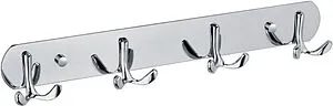 Планка с 4-мя крючками Fixsen Equipment хром FX-2114 Планка с 4-мя крючками Fixsen Equipment хром FX-2114, 1