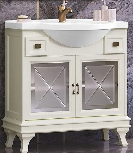 Тумба под умывальник напольная Opadiris Борджи 85 слоновая кость 00-00006742