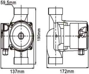 Насос циркуляционный Valtec 32/8-180 VRS.328.18.0, 2
