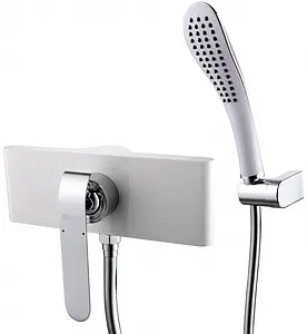 Смеситель для душа Lemark Melange белый/хром LM4903CW, 1