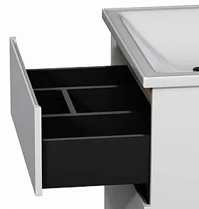 Тумба под умывальник подвесная Am.Pm X-Joy 65 белый/светлое дерево M85AFHX0652WG, 4