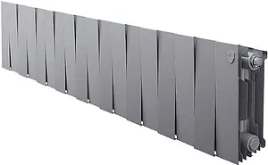 Радиатор биметаллический 20 секций Royal Thermo PianoForte 200 Silver Satin RTPSS20020 Радиатор биметаллический 20 секций Royal Thermo PianoForte 200 Silver Satin RTPSS20020, 1