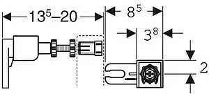 Комплект 5 в 1 Geberit iCon №3 500.060.TC.I с кнопкой Omega 20 115.085.KJ.1 белый глянцевый Комплект 5 в 1 Geberit iCon №3 500.060.TC.I с кнопкой Omega 20 115.085.KJ.1 белый глянцевый, 4