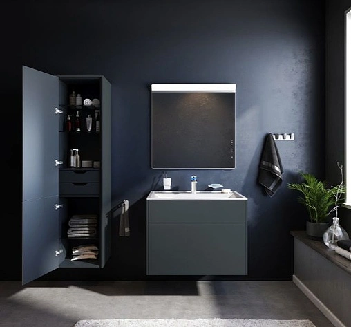 Тумба под умывальник подвесная Am.Pm Inspire 2.0 80 графит M50AFHX0803GM