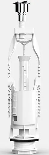 Комплект арматуры для бачка двухрежимный ½&quot; пластик боковой BERGES Eko 22 030622