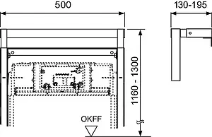 Комплект креплений для инсталляции TECEprofil 9380002 Комплект креплений для инсталляции TECEprofil 9380002, 2