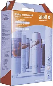 Комплект сменных картриджей Slim Line 10" Atoll №202 STD ATECRT202 Комплект сменных картриджей Slim Line 10" Atoll №202 STD ATECRT202, 1