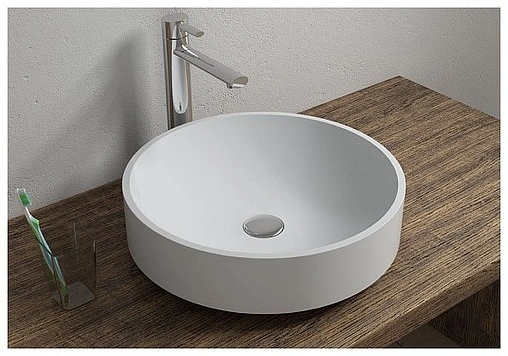 Раковина Aquanet Circle V40 45 белый матовый 00198962