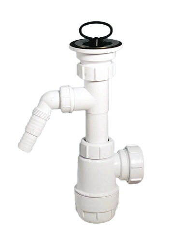 Сифон бутылочный для мойки Mc Alpine MRSK3