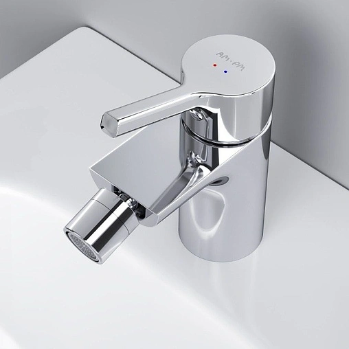 Смеситель для биде AM.PM X-Joy хром F85B83100 Смеситель для биде AM.PM X-Joy хром F85B83100