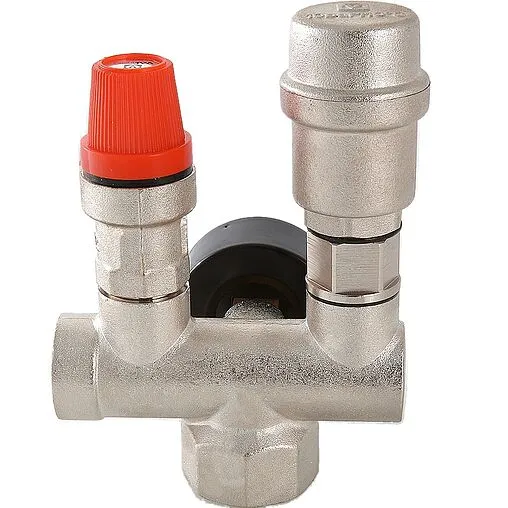 Группа безопасности расширительного бака до 44 кВт 1&quot; 3 бар Valtec VT.460.0.0