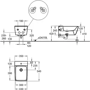 Биде подвесное Keramag Xeno2 белый 237050000, 2