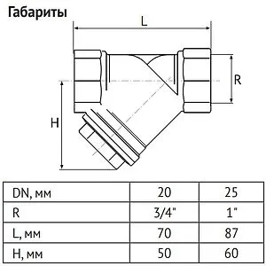 Фильтр магнитный сетчатый ¾"в x ¾"в Uni-Fitt 213G3000 Фильтр магнитный сетчатый ¾"в x ¾"в Uni-Fitt 213G3000, 3