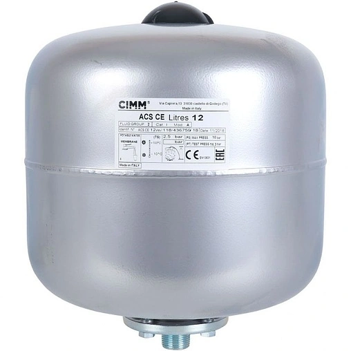 Расширительный бак CIMM ACS CE 12л 10 бар 511242