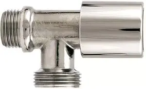 Вентиль регулирующий угловой для бытовой техники ½"н x ¾"н хром Itap 2260012 Вентиль регулирующий угловой для бытовой техники ½"н x ¾"н хром Itap 2260012, 1