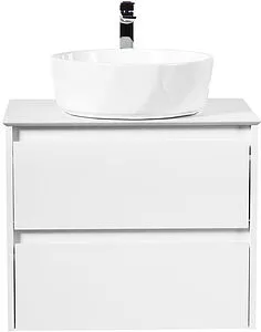 Тумба-умывальник подвесная BelBagno KRAFT 60 Bianco Opaco KRAFT-600-2C-SO-BO+ Тумба-умывальник подвесная BelBagno KRAFT 60 Bianco Opaco KRAFT-600-2C-SO-BO+, 1