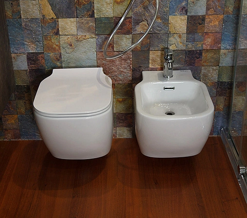 Биде подвесное BelBagno Aldina белый BB114BH