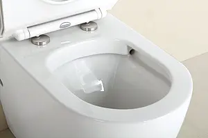 Унитаз подвесной безободковый BelBagno Sfera-R белый BB513CH, 5