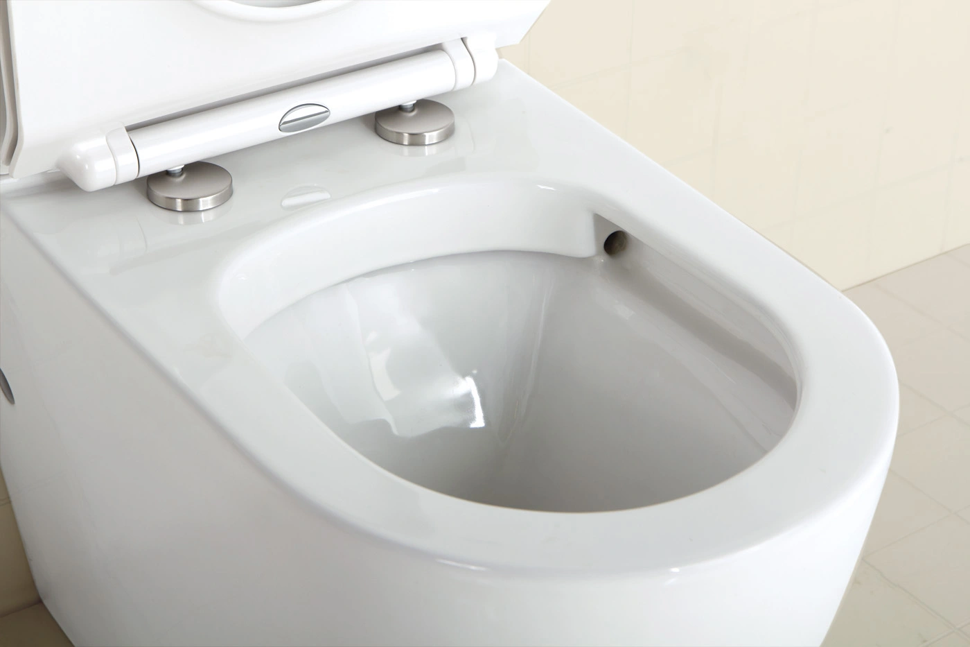 Унитаз подвесной безободковый BelBagno Sfera-R белый BB513CH