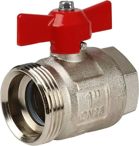 Кран шаровый с американкой 1"в x 1"н Itap Ideal 0980100 Кран шаровый с американкой 1"в x 1"н Itap Ideal 0980100