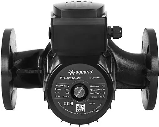 Насос циркуляционный Aquario AC 22-8-65F 5229