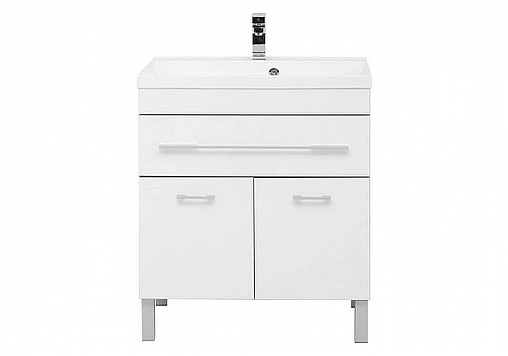 Тумба под умывальник напольная Aquanet Верона 75 белый 00182706