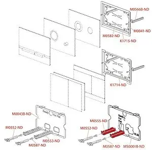 Клавиша смыва для унитаза AlcaPlast AIR LIGHT-GREEN нержавеющая сталь с зеленой подсветкой, 3