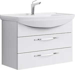 Тумба-умывальник подвесная Aqwella Allegro 85 белый Agr.01.08/2+4620008197357 Тумба-умывальник подвесная Aqwella Allegro 85 белый Agr.01.08/2+4620008197357, 1