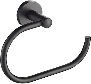 Полотенцедержатель Timo Saona чёрный матовый 13050/03, 1