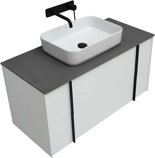 Тумба под умывальник подвесной Allen Brau Reality 120 белый 1.32008.WM