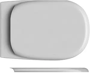 Крышка-сиденье для унитаза с микролифтом ISVEA H30 белый 40H30200I, 1