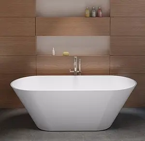 Ванна отдельностоящая из искусственного камня Riho Barcelona 170x70 белый B117001105 Ванна отдельностоящая из искусственного камня Riho Barcelona 170x70 белый B117001105, 4