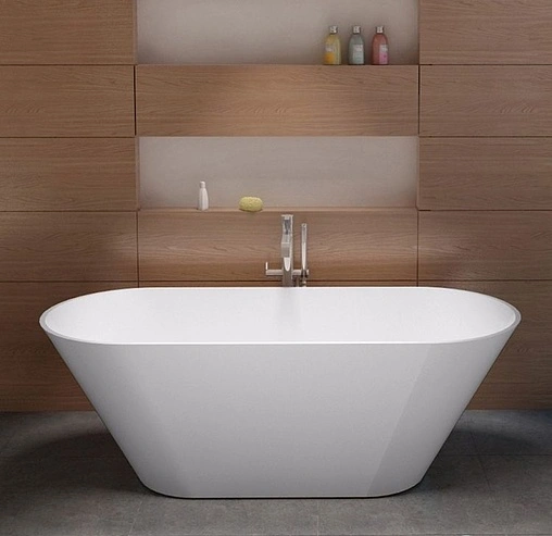 Ванна отдельностоящая из искусственного камня Riho Barcelona 170x70 белый B117001105