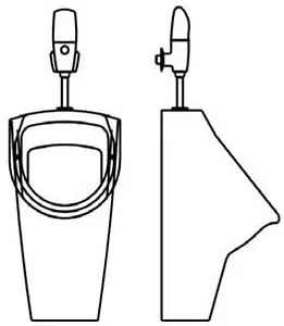 Автоматический кран для писсуара SMARTsant хром глянцевый SM094006AA Автоматический кран для писсуара SMARTsant хром глянцевый SM094006AA, 5
