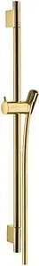 Душевая штанга Hansgrohe Unica'S Puro 65 полированное золото 28632990 Душевая штанга Hansgrohe Unica'S Puro 65 полированное золото 28632990, 1