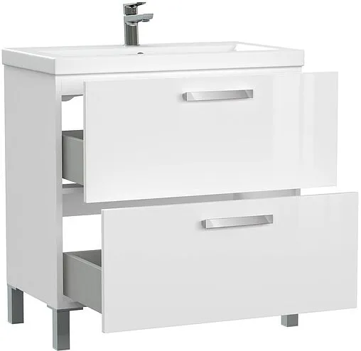 Тумба-умывальник Cersanit Melar 80 белый 64130+