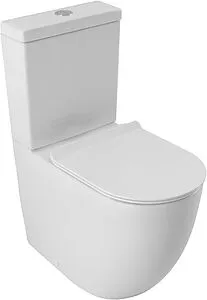 Унитаз-компакт безободковый Aquanet Zvezda Rimless белый ZV-2 C1+ZV-2 C2 Унитаз-компакт безободковый Aquanet Zvezda Rimless белый ZV-2 C1+ZV-2 C2, 1