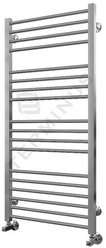 Полотенцесушитель водяной лесенка Terminus Сицилия П18 500х1116 полированная сталь 4620768882319
