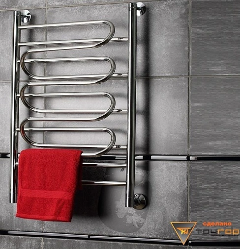Полотенцесушитель водяной лесенка Тругор Феникс 2 НП полированная сталь Феникс2/НП8050