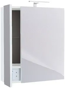 Шкаф-зеркало IDDIS New Mirro 50 белый NMIR502i99, 4