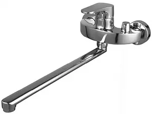 Смеситель для ванны с длинным изливом Lemark Shift хром LM4317C Смеситель для ванны с длинным изливом Lemark Shift хром LM4317C, 1