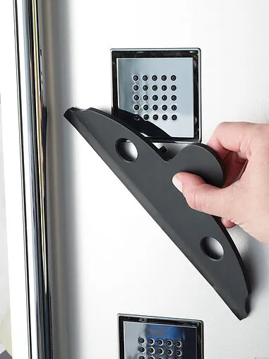 Душевая панель с термостатом для душа Jacob Delafon WaterTile хром E3872-185 Душевая панель с термостатом для душа Jacob Delafon WaterTile хром E3872-185