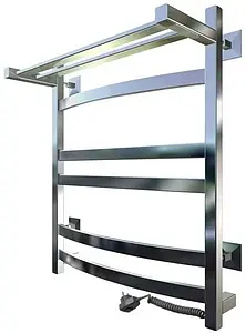 Полотенцесушитель электрический лесенка Тругор Пэк 21 кв П 60х40 полированная сталь Полотенцесушитель электрический лесенка Тругор Пэк 21 кв П 60х40 полированная сталь, 1