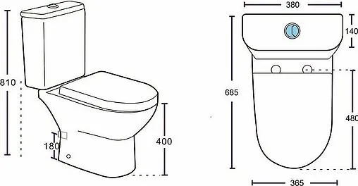 Бачок для унитаза Aquanet Ray-C-1 белый Ray-C-1 Бачок для унитаза Aquanet Ray-C-1 белый Ray-C-1