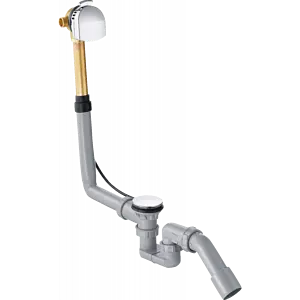 Слив-перелив для ванны с функцией налива Hansgrohe Exafill хром 58123000 Слив-перелив для ванны с функцией налива Hansgrohe Exafill хром 58123000, 1