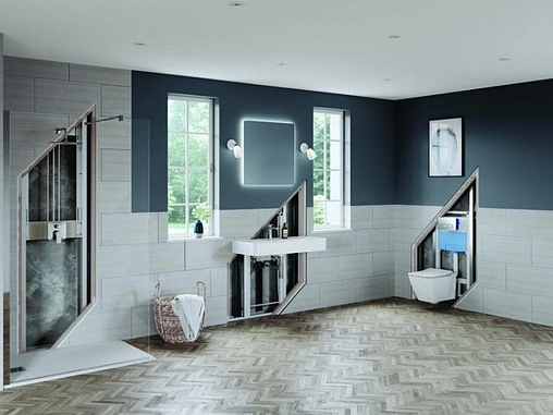 Инсталляция для подвесного унитаза Set 3 в 1 Ideal Standard Prosys 120 P R0309AA с кнопкой хром глянцевый