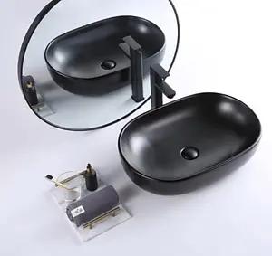 Раковина BelBagno 60 черный матовый BB1084-H301, 3