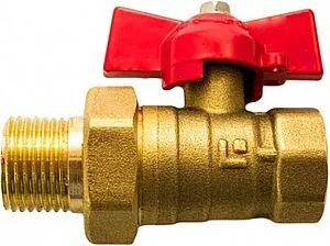 Кран шаровый с американкой ¾&quot;в x ¾&quot;н Ci 11Б27п1 01.03.0100200, 1