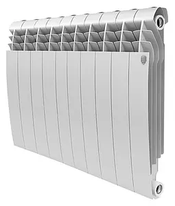 Радиатор биметаллический 10 секций Royal Thermo BiLiner 500 Bianco Traffico RTBBT50010 Радиатор биметаллический 10 секций Royal Thermo BiLiner 500 Bianco Traffico RTBBT50010, 1